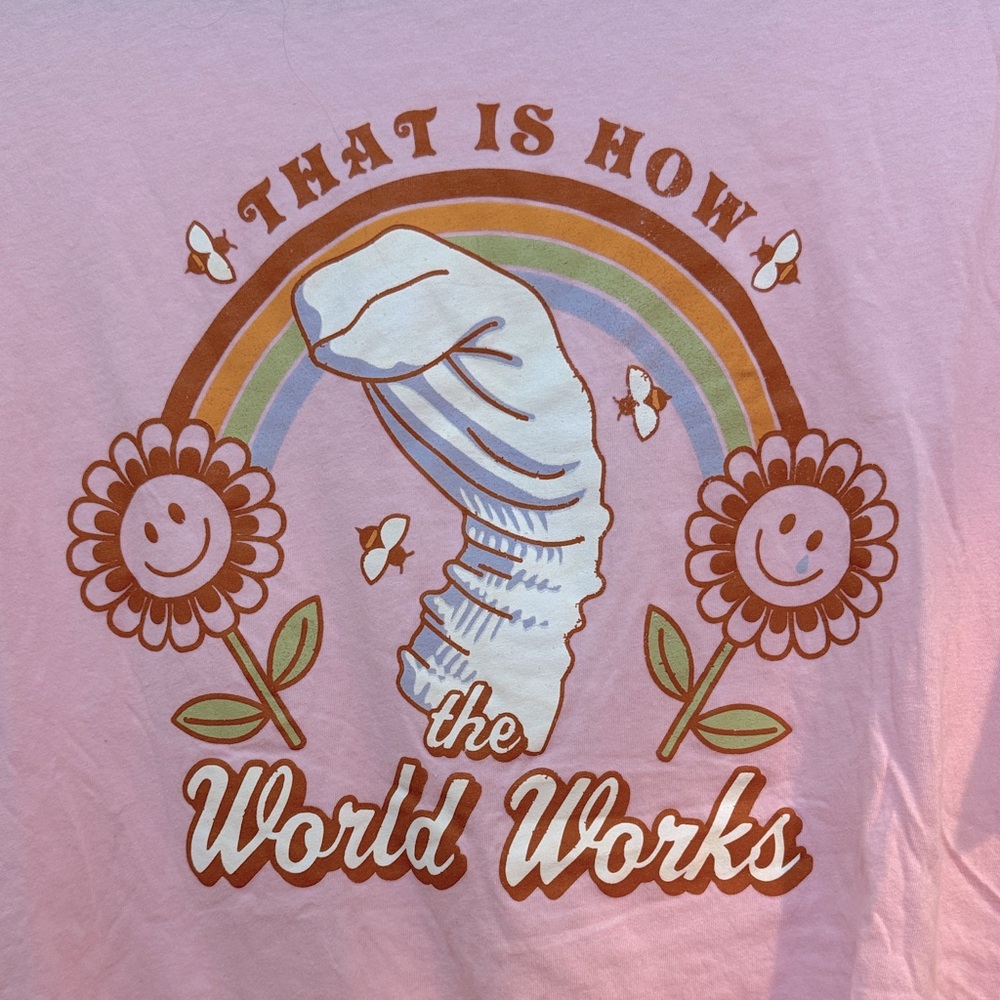 Bo Burnham- that is how the world works- 2XL Tee